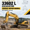 Caterpillar CAT 336D2 L Excavator Service Repair Manual (ZCT00001 and up)
