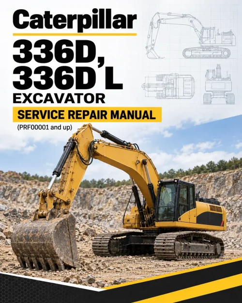Caterpillar CAT 336D, 336D L Excavator Service Repair Manual (PRF00001 and up) Caterpillar CAT 336D, 336D L Excavator Service Repair Manual (PRF00001 and up)