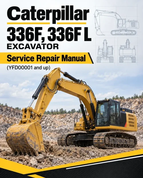 Caterpillar CAT 336F, 336F L Excavator Service Repair Manual (YFD00001 and up)