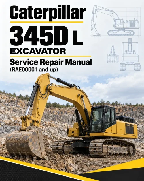 Caterpillar CAT 345D L Excavator Service Repair Manual (RAE00001 and up) Caterpillar CAT 345D L Excavator Service Repair Manual (RAE00001 and up)
