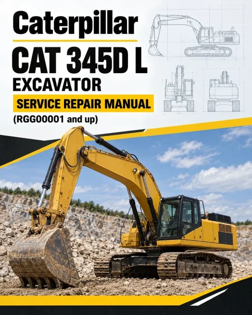 Caterpillar CAT 345D L Excavator Service Repair Manual (RGG00001 and up) Caterpillar CAT 345D L Excavator Service Repair Manual (RGG00001 and up)