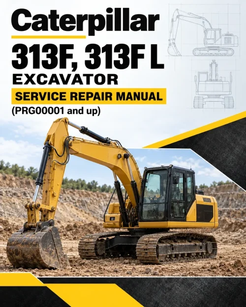 Caterpillar CAT 313F, 313F L Excavator Service Repair Manual (PRG00001 and up) Caterpillar CAT 313F, 313F L Excavator Service Repair Manual (PRG00001 and up)