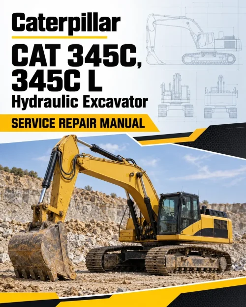 Caterpillar CAT 345C, 345C L Hydraulic Excavator Service Repair Manual (GCL00001 and up) Caterpillar CAT 345C, 345C L Hydraulic Excavator Service Repair Manual (GCL00001 and up)