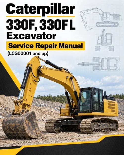 Caterpillar CAT 330F, 330F L Excavator Service Repair Manual (LCG00001 and up) Caterpillar CAT 330F, 330F L Excavator Service Repair Manual (LCG00001 and up)