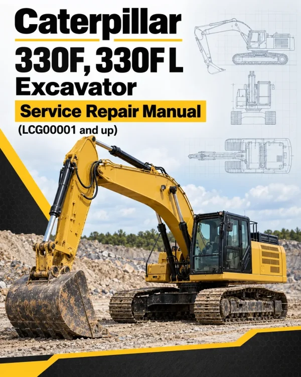 Caterpillar CAT 330F, 330F L Excavator Service Repair Manual (LCG00001 and up) Caterpillar CAT 330F, 330F L Excavator Service Repair Manual (LCG00001 and up)