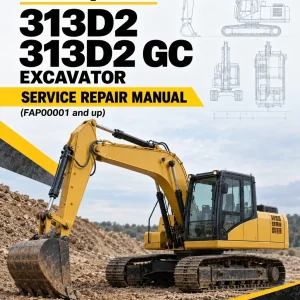 Caterpillar CAT 313D2, 313D2 GC Excavator Service Repair Manual (FAP00001 and up) Caterpillar CAT 313D2, 313D2 GC Excavator Service Repair Manual (FAP00001 and up)