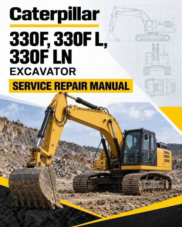 Caterpillar CAT 330F, 330F L, 330F LN Excavator Service Repair Manual (KFA00001 and up)