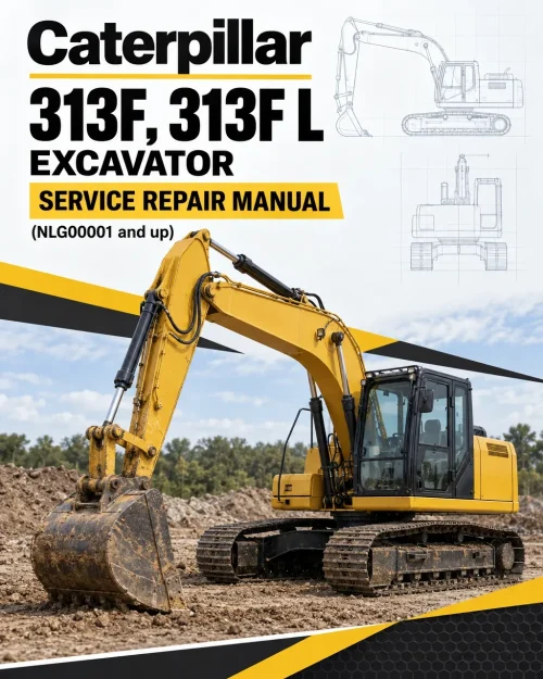 Caterpillar CAT 313F, 313F L Excavator Service Repair Manual (NLG00001 and up) Caterpillar CAT 313F, 313F L Excavator Service Repair Manual (NLG00001 and up)
