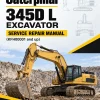 Caterpillar CAT 345D L Excavator Service Repair Manual (KFH00001 and up)