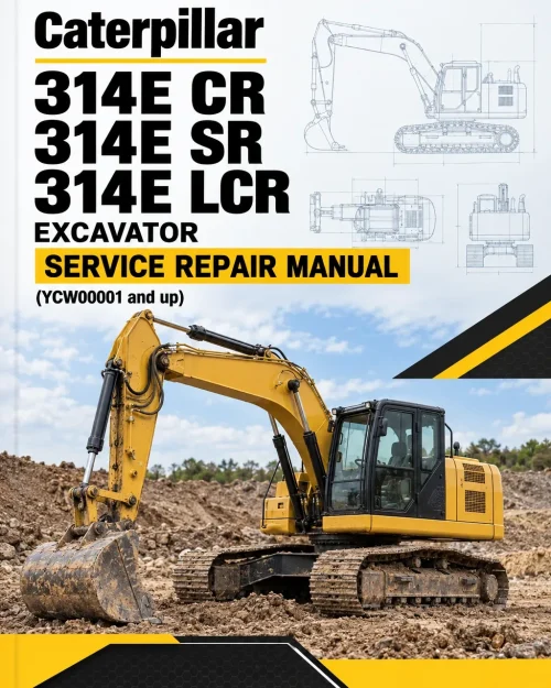 Caterpillar CAT 314E CR, 314E SR, 314E LCR Excavator Service Repair Manual (YCW00001 and up) Caterpillar CAT 314E CR, 314E SR, 314E LCR Excavator Service Repair Manual (YCW00001 and up)
