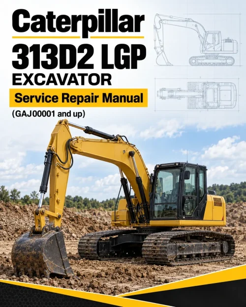 Caterpillar CAT 313D2 LGP Excavator Service Repair Manual (GAJ00001 and up) Caterpillar CAT 313D2 LGP Excavator Service Repair Manual (GAJ00001 and up)