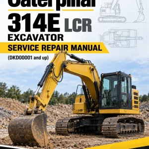 Caterpillar CAT 314E LCR Excavator Service Repair Manual (DKD00001 and up)