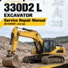 Caterpillar CAT 330D2 L Excavator Service Repair Manual (RCK00001 and up)