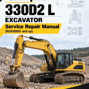 Caterpillar CAT 330D2 L Excavator Service Repair Manual (RCK00001 and up)
