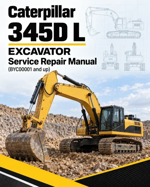 Caterpillar CAT 345D L Excavator Service Repair Manual (BYC00001 and up) Caterpillar CAT 345D L Excavator Service Repair Manual (BYC00001 and up)