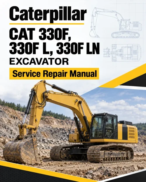 Caterpillar CAT 330F, 330F L, 330F LN Excavator Service Repair Manual (JHF00001 and up) Caterpillar CAT 330F, 330F L, 330F LN Excavator Service Repair Manual (JHF00001 and up)