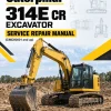 Caterpillar CAT 314E CR Excavator Service Repair Manual (GMD00001 and up) Caterpillar CAT 314E CR Excavator Service Repair Manual (GMD00001 and up)