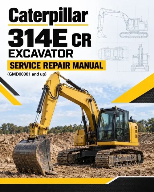 Caterpillar CAT 314E CR Excavator Service Repair Manual (GMD00001 and up) Caterpillar CAT 314E CR Excavator Service Repair Manual (GMD00001 and up)