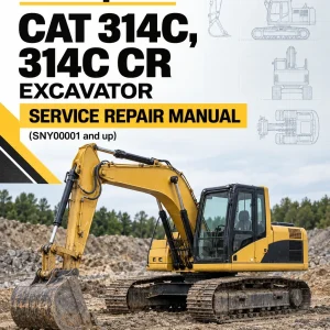 Caterpillar CAT 314C, 314C CR Excavator Service Repair Manual (SNY00001 and up)
