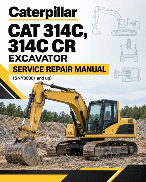 Caterpillar CAT 314C, 314C CR Excavator Service Repair Manual (SNY00001 and up) Caterpillar CAT 314C, 314C CR Excavator Service Repair Manual (SNY00001 and up)