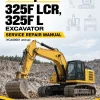 Caterpillar CAT 325F LCR, 325F L Excavator Service Repair Manual (YCA00001 and up) Caterpillar CAT 325F LCR, 325F L Excavator Service Repair Manual (YCA00001 and up)