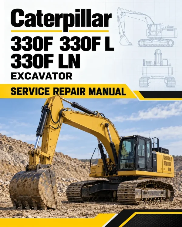 Caterpillar CAT 330F 330F L, 330F LN Excavator Service Repair Manual (WBA00001 and up) Caterpillar CAT 330F 330F L, 330F LN Excavator Service Repair Manual (WBA00001 and up)