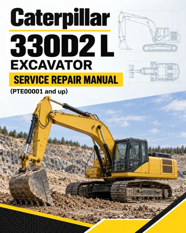 Caterpillar CAT 330D2 L Excavator Service Repair Manual (PTE00001 and up) Caterpillar CAT 330D2 L Excavator Service Repair Manual (PTE00001 and up)