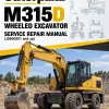 Caterpillar CAT M315D Wheeled Excavator Service Repair Manual (J5B00001 and up) Caterpillar CAT M315D Wheeled Excavator Service Repair Manual (J5B00001 and up)