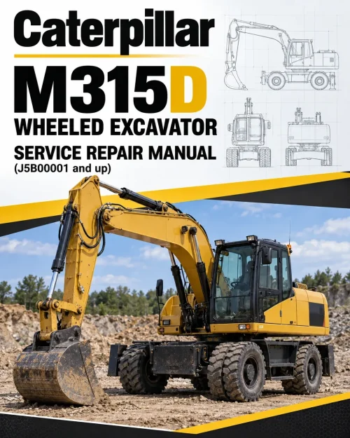 Caterpillar CAT M315D Wheeled Excavator Service Repair Manual (J5B00001 and up) Caterpillar CAT M315D Wheeled Excavator Service Repair Manual (J5B00001 and up)