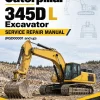 Caterpillar CAT 345D L Excavator Service Repair Manual (RGD00001 and up)