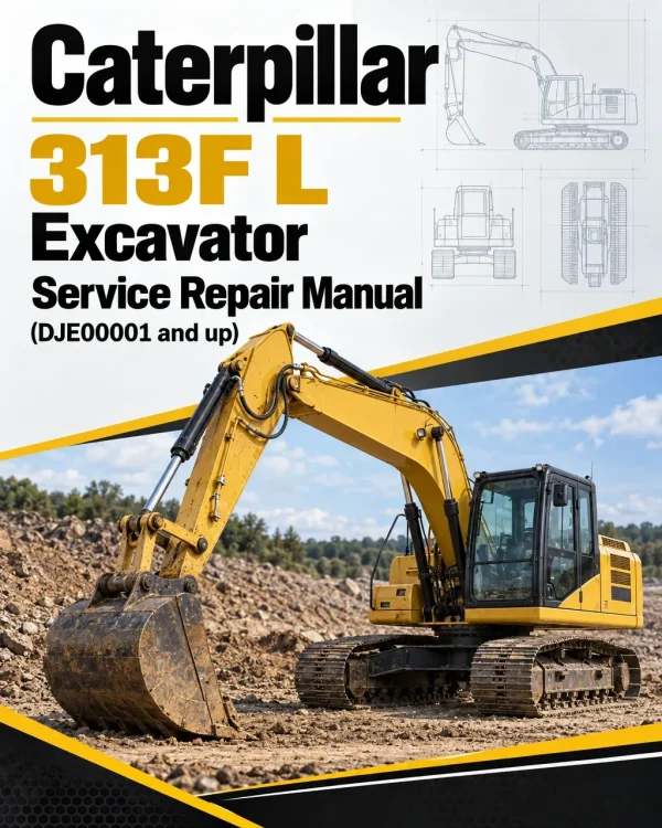 Caterpillar CAT 313F L Excavator Service Repair Manual (DJE00001 and up) Caterpillar CAT 313F L Excavator Service Repair Manual (DJE00001 and up)