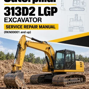 Caterpillar CAT 313D2 LGP Excavator Service Repair Manual (RKN00001 and up) Caterpillar CAT 313D2 LGP Excavator Service Repair Manual (RKN00001 and up)