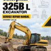 Caterpillar CAT 325B L Excavator Service Repair Manual (1HS00001 and up)