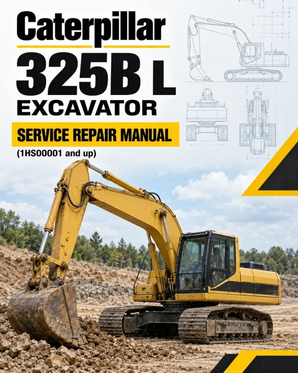 Caterpillar CAT 325B L Excavator Service Repair Manual (1HS00001 and up)