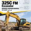Caterpillar CAT 325C FM Excavator Service Repair Manual (G1L00001 and up)