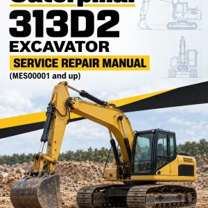 Caterpillar CAT 313D2 Excavator Service Repair Manual (MES00001 and up) Caterpillar CAT 313D2 Excavator Service Repair Manual (MES00001 and up)