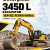 Caterpillar CAT 345D L Excavator Service Repair Manual (JKN00001 and up)