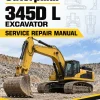 Caterpillar CAT 345D L Excavator Service Repair Manual (EEH00001 and up)