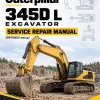 Caterpillar CAT 345D L Excavator Service Repair Manual (PBT00001 and up)