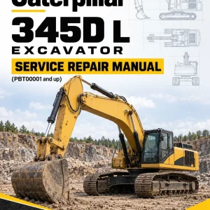 Caterpillar CAT 345D L Excavator Service Repair Manual (PBT00001 and up) Caterpillar CAT 345D L Excavator Service Repair Manual (PBT00001 and up)