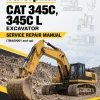 Caterpillar CAT 345C, 345C L Excavator Service Repair Manual (TBA00001 and up) Caterpillar CAT 345C, 345C L Excavator Service Repair Manual (TBA00001 and up)