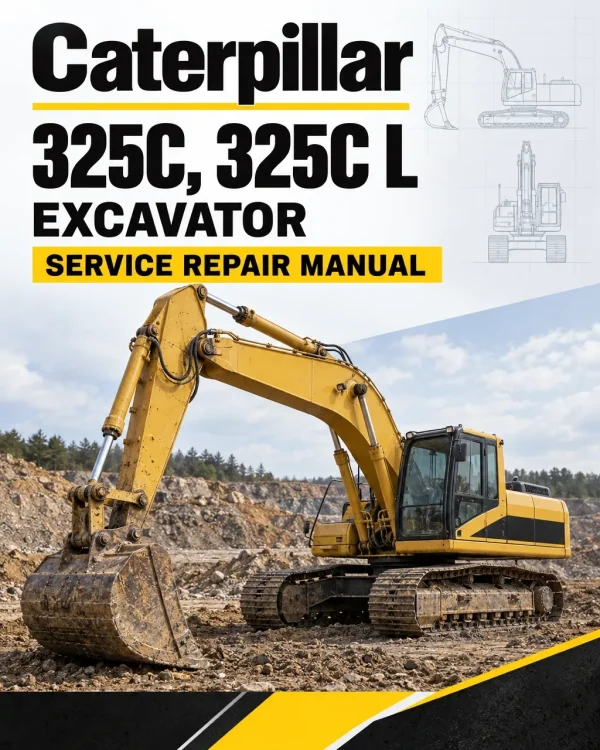 Caterpillar CAT 325C, 325C L Excavator Service Repair Manual (BMM00001 and up)
