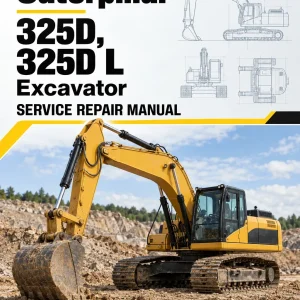 Caterpillar CAT 325D, 325D L Excavator Service Repair Manual (SCR00001 and up)