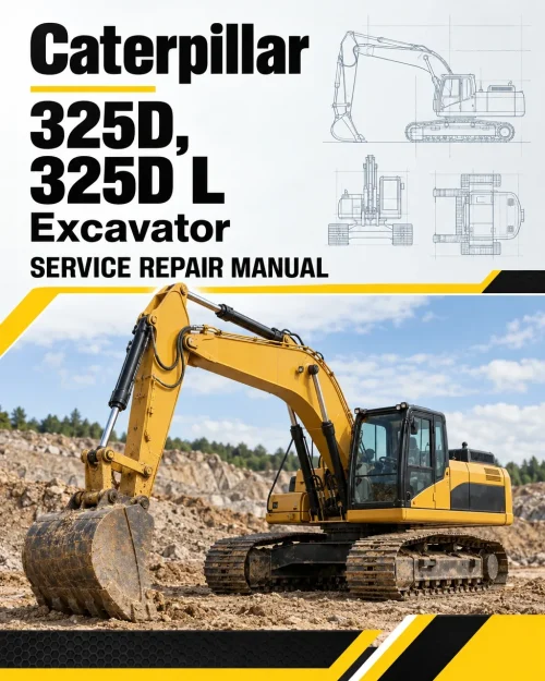 Caterpillar CAT 325D, 325D L Excavator Service Repair Manual (SCR00001 and up) Caterpillar CAT 325D, 325D L Excavator Service Repair Manual (SCR00001 and up)
