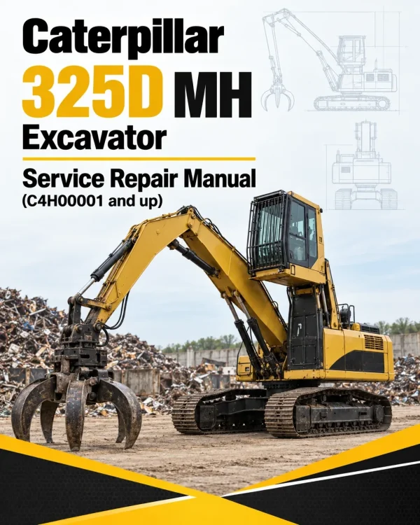 Caterpillar CAT 325D MH Excavator Service Repair Manual (C4H00001 and up) Caterpillar CAT 325D MH Excavator Service Repair Manual (C4H00001 and up)