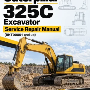 Caterpillar CAT 325C Excavator Service Repair Manual (BKT00001 and up)