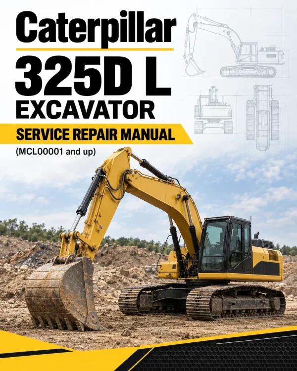 Caterpillar CAT 325D L Excavator Service Repair Manual (MCL00001 and up)