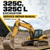 Caterpillar CAT 325C, 325C L Excavator Service Repair Manual (BFE00001 and up)
