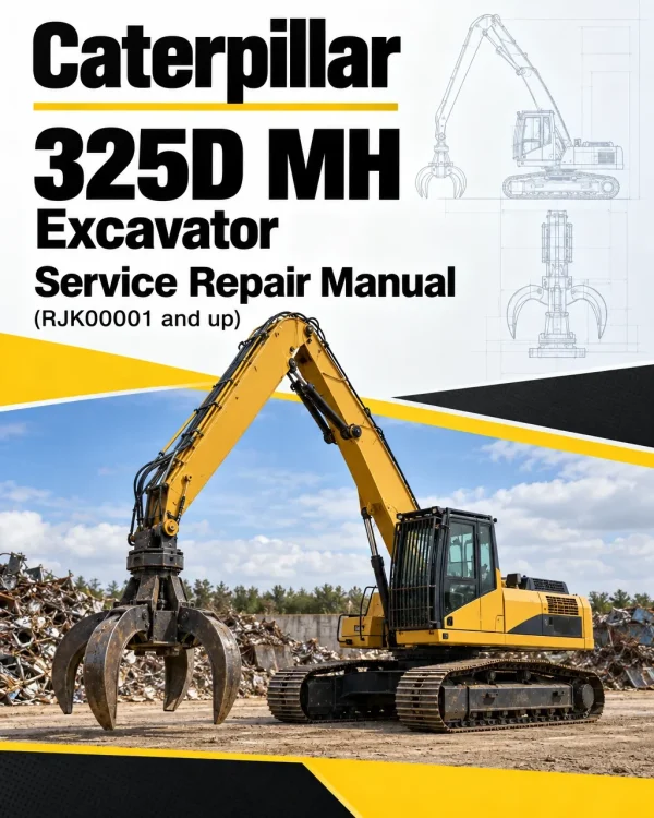 Caterpillar CAT 325D MH Excavator Service Repair Manual (RJK00001 and up) Caterpillar CAT 325D MH Excavator Service Repair Manual (RJK00001 and up)