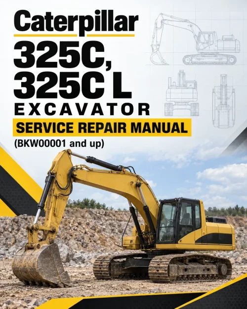 Caterpillar CAT 325C, 325C L Excavator Service Repair Manual (BKW00001 and up) Caterpillar CAT 325C, 325C L Excavator Service Repair Manual (BKW00001 and up)
